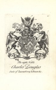 Wapen en wapenrusting van de zeer edele Charles Douglas, 3e hertog van Queensberry en Dover door Andrew Johnston