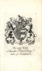 Wapen en wapenrusting van de zeer edele Charles Fitz-Roy, 2e hertog van Cleveland door Andrew Johnston