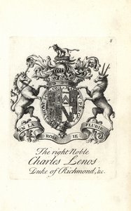 Wapen en wapenrusting van de zeer edele Charles Lenos of Charles Lennox door Andrew Johnston