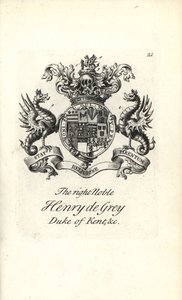 Wapen en wapenrusting van de zeer edele Henry de Grey door Andrew Johnston