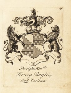 Wapen van de Hooggeachte Henry Boyle, Lord Carleton door Andrew Johnston