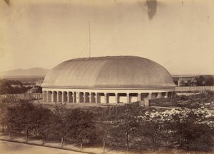 Plaat 50. Grote mormoonse tabernakel,1869 (foto) door Andrew Joseph Russell