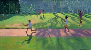 Cricket, Sri Lanka, 1998 door Andrew Macara