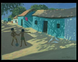 Groen Huis, India door Andrew Macara