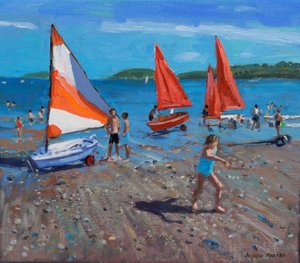 Rode en witte zeilen, Abersoch