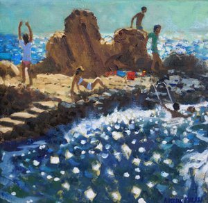 Zee vonkeling, Rovinj door Andrew Macara