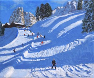 Zon en Schaduwen, Kitzbuhel, Oostenrijk, 2022 door Andrew Macara