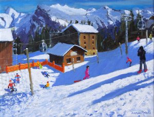 De IJs Rink, Samoens, Frankrijk, 2022 door Andrew Macara