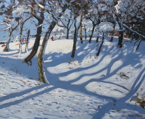 Winter, Ladmanlow door Andrew Macara