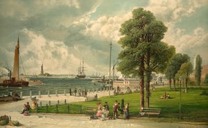 Castle Garden, New York door Andrew Melrose