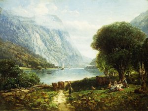 De Delaware Water Gap door Andrew Melrose