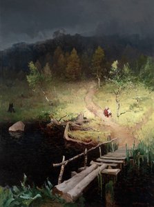 Voor de storm door Andrey Nikolayevich Shilder