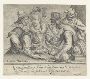 Een oude man probeert de liefde van een jonge vrouw te kopen
