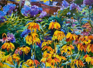 Kleurrijke tuinbloemen