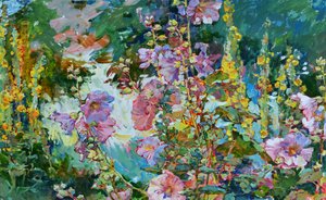 Levendige tuinbloemen door Andrii Kutsachenko