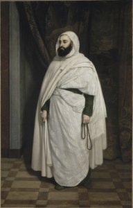 Portret van Abdelkader ibn Muhieddine 1808-1883, 1853