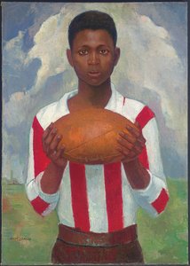 Portret van een Rugbyspeler, ca. 1925
