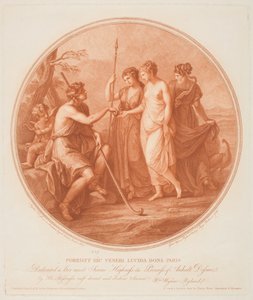 Het oordeel van Paris door Angelica (after) Kauffman