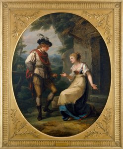 Gualtherius en Griselda door Angelica Kauffman