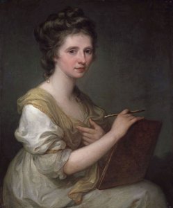 Angelica Kauffman door Angelica Kauffmann
