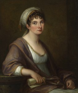 Portret van Prinses Franziska von Kaunitz-Rietberg, geboren Gravin Ungnad von Weissenwolf, 1805 door Angelica Kauffmann
