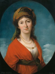 Marie Therese Gravin Meerfeld, geb. Gravin Dietrichstein door Angelica Kauffmann