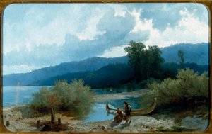 Landschap van het meer (1862)