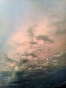 Stormachtige roze lucht door Angelo Cerantola