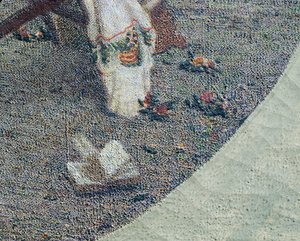 Vooruitgangen (detail) door Angelo Morbelli