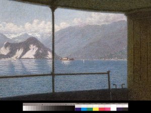 Boot op het Lago Maggiore, 1915