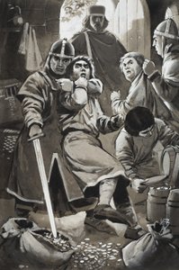 Vervalsers (gouache op papier)