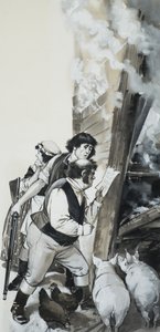 Mannen met varkens door Angus McBride