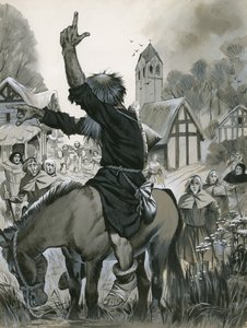 Peter de Kluizenaar (gouache op papier)