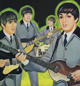 The Beatles (kleurenlitho)
