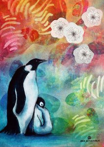 Pinguïnfamilie Blossom