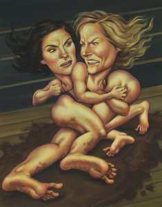 Slag van Julia en Jodie door Anita Kunz