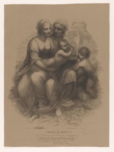 Heilige Familie met Johannes de Doper en Elisabet