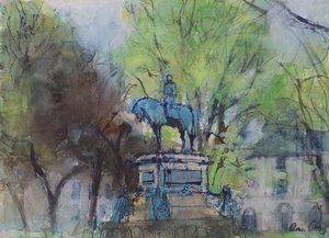Charlotte Square, Edinburgh door Ann Oram
