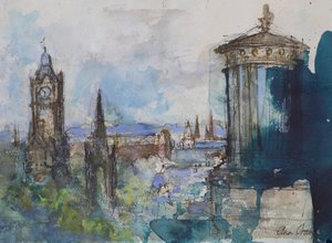 Vanaf Calton Hill, Edinburgh