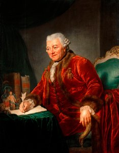 Portret van Christian Andreas Cothenius (1708-1789), Duitse arts door Anna Dorothea Therbusch