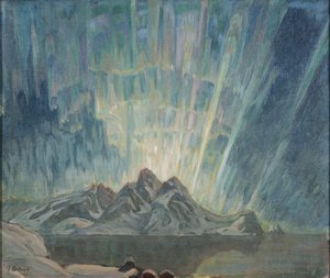 Noorderlicht. Studie uit Noord-Noorwegen