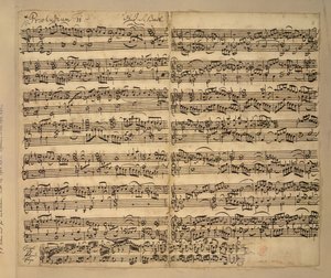 F majeur prelude, Das Wohltemperierte Clavier, boek 2, door Johann Sebastian Bach