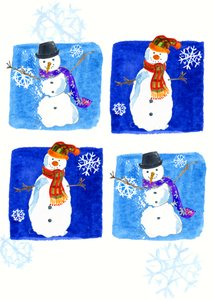 Sneeuwpoppen