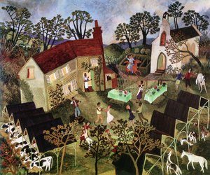 Barn Dance, 2001 (acryl)