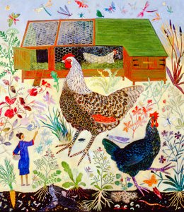 Vlinders, 2007 (acryl)
