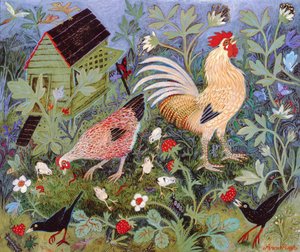 Vrij voor iedereen, 2009 (acryl) door Anna Pugh