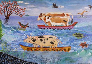 Van de Ark, 2018 (acryl)