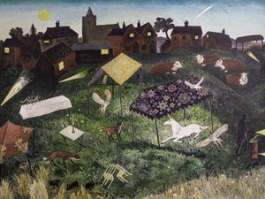 Overnemen, 2016 (acryl) door Anna Pugh