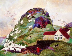 De samenkomst, 2010 (acryl)
