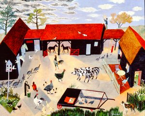 Een beetje omhoog, 2004 (acryl)